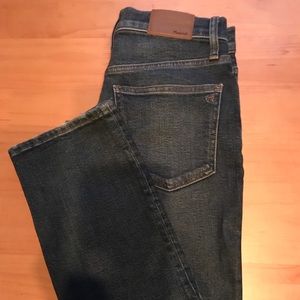 Madewell Slim Demi Boot Jean Sundale Wash